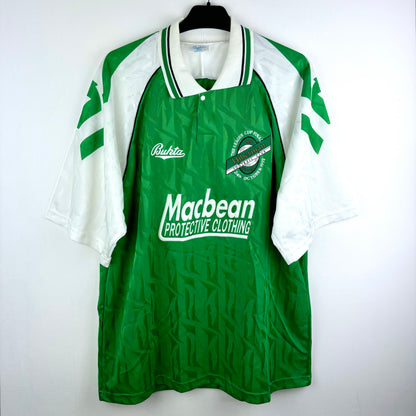 Hibernian 1992-1994 'League Cup Final' Bukta Home Football Shirt