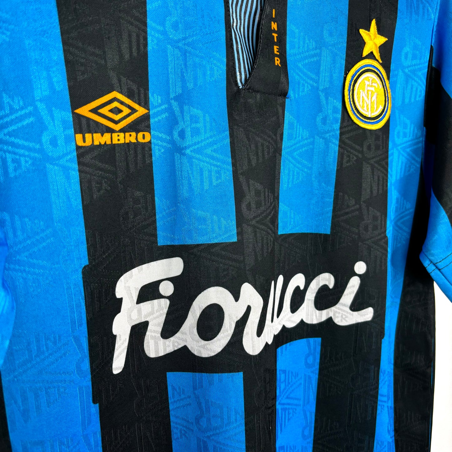 Inter Milan 1992-1994 Umbro Home Football Shirt