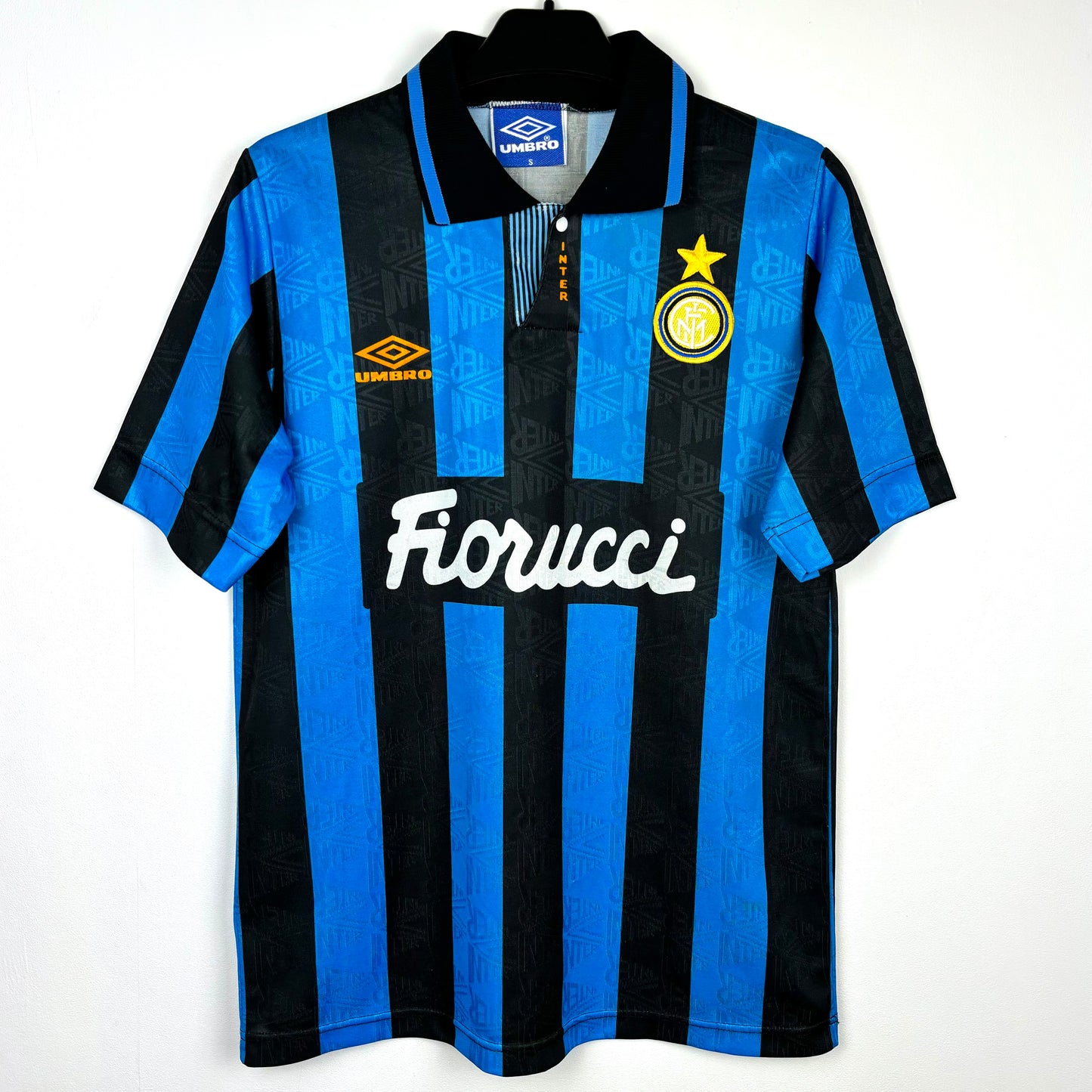 Inter Milan 1992-1994 Umbro Home Football Shirt