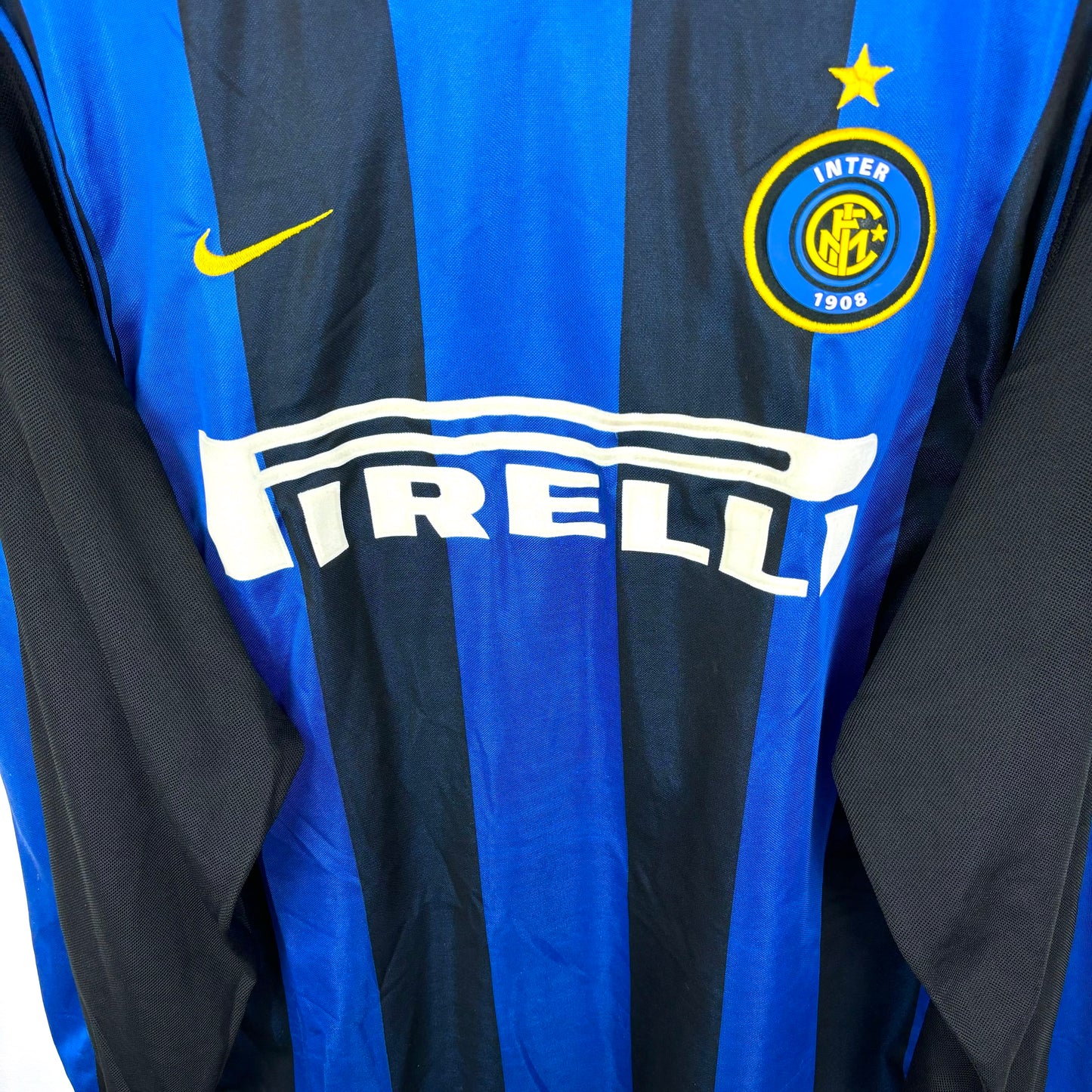 Inter Milan 2000-2001 Nike Home Football Shirt Jersey Longsleeve