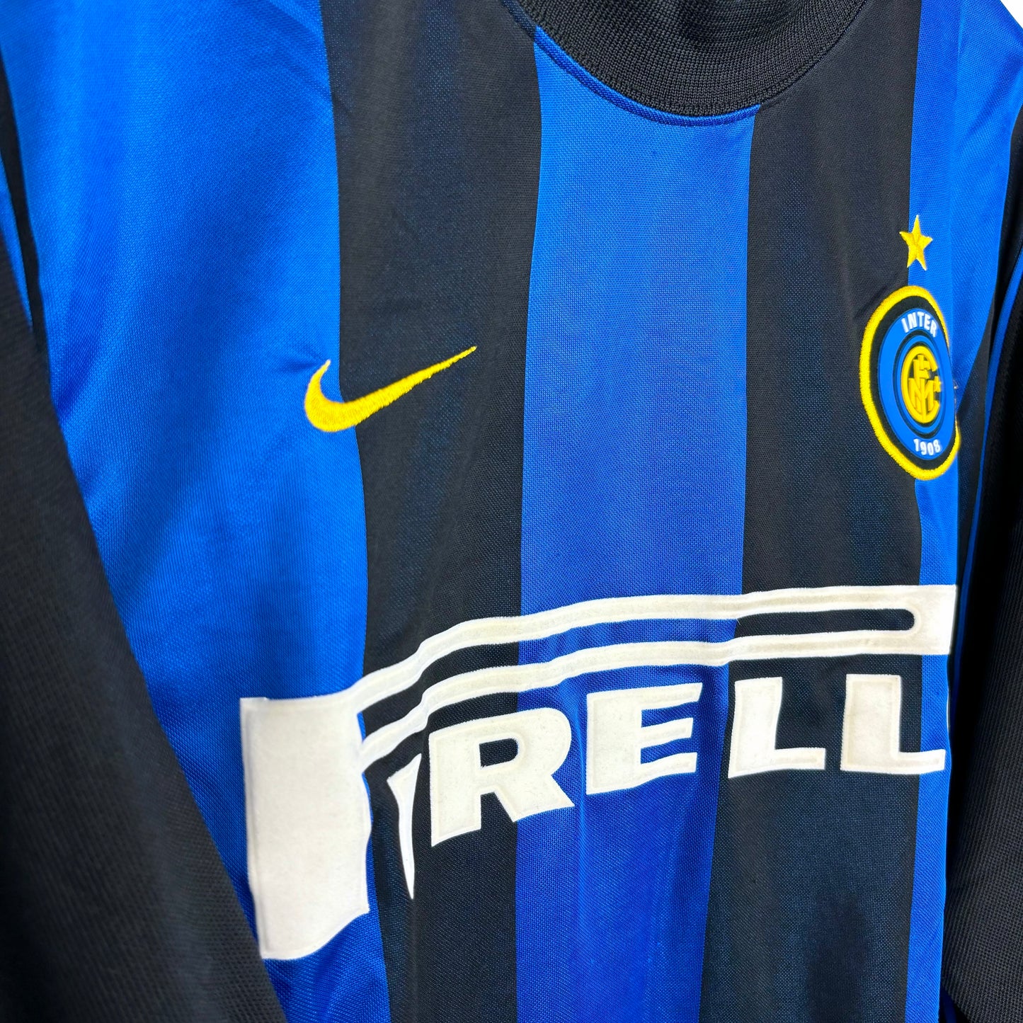 Inter Milan 2000-2001 Nike Home Football Shirt Jersey Longsleeve