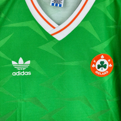 Ireland 1990-1992 Adidas Home Football Shirt