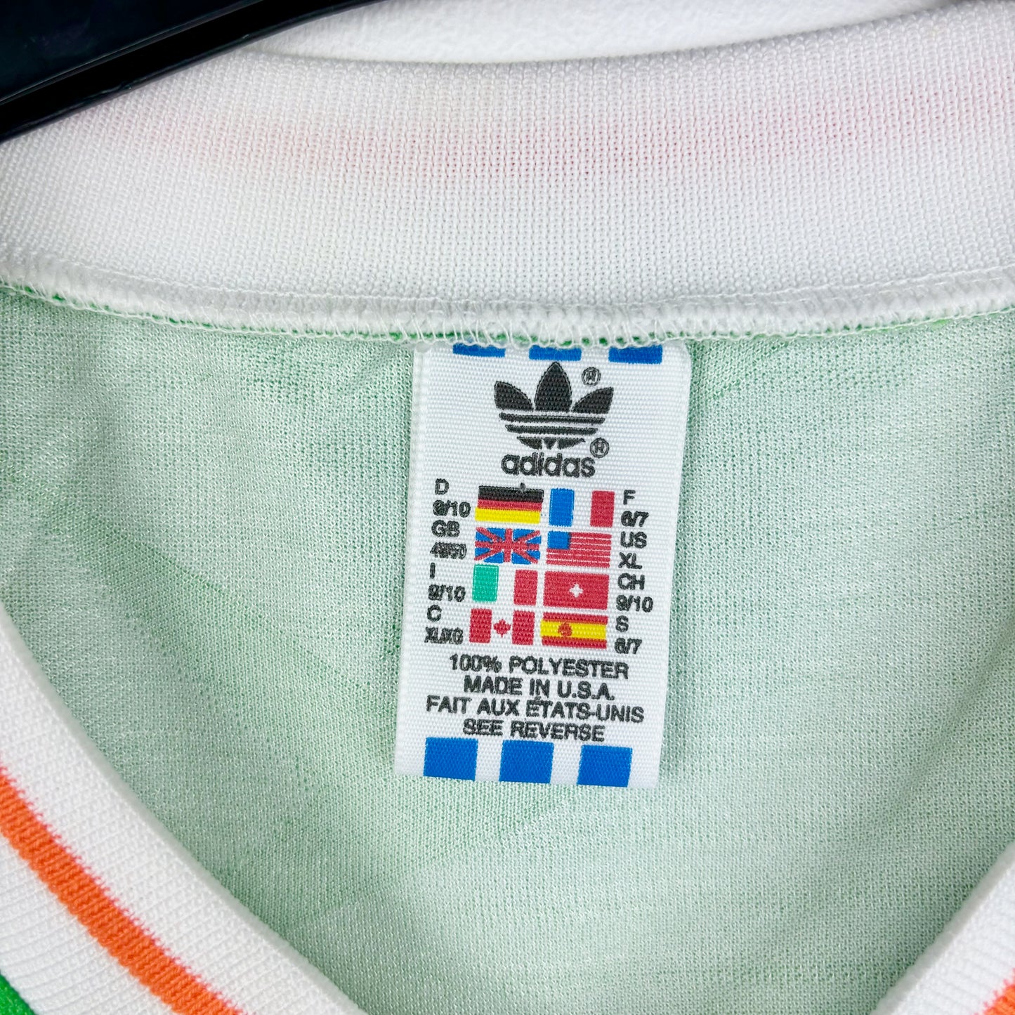 Ireland 1990-1992 Adidas Home Football Shirt