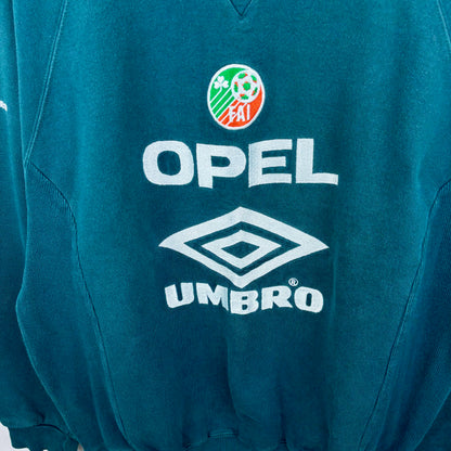 Ireland 1990s Umbro Training Football Sweatshirt