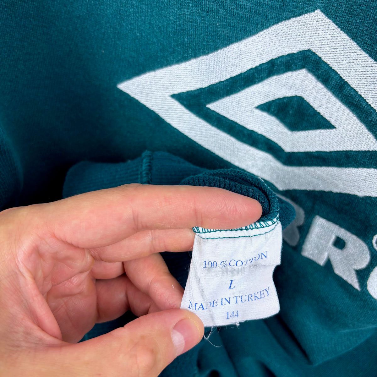Ireland 1990s Umbro Training Football Sweatshirt
