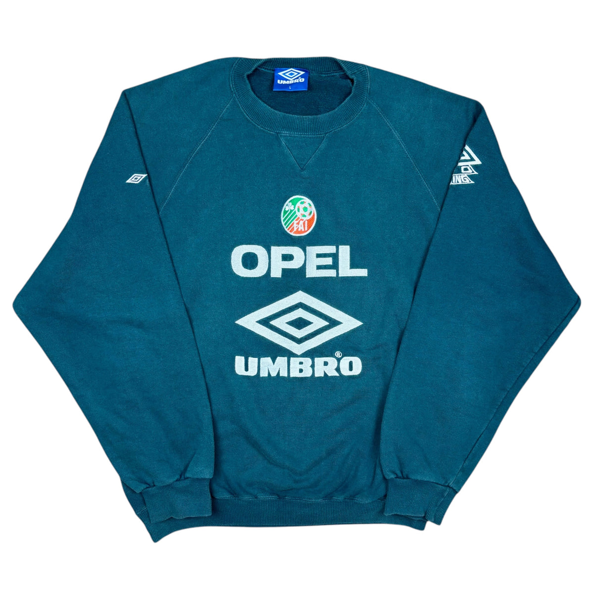Ireland 1990s Umbro Training Football Sweatshirt