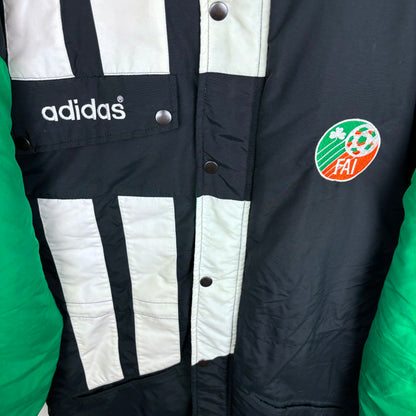 Ireland 1992-1994 Adidas Football Bench Coat