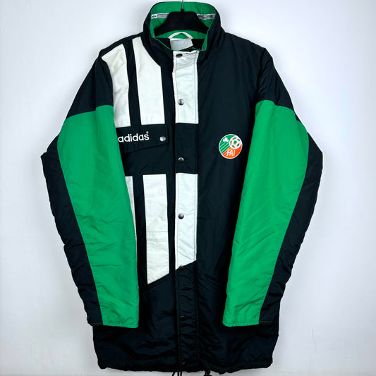 Ireland 1992-1994 Adidas Football Bench Coat