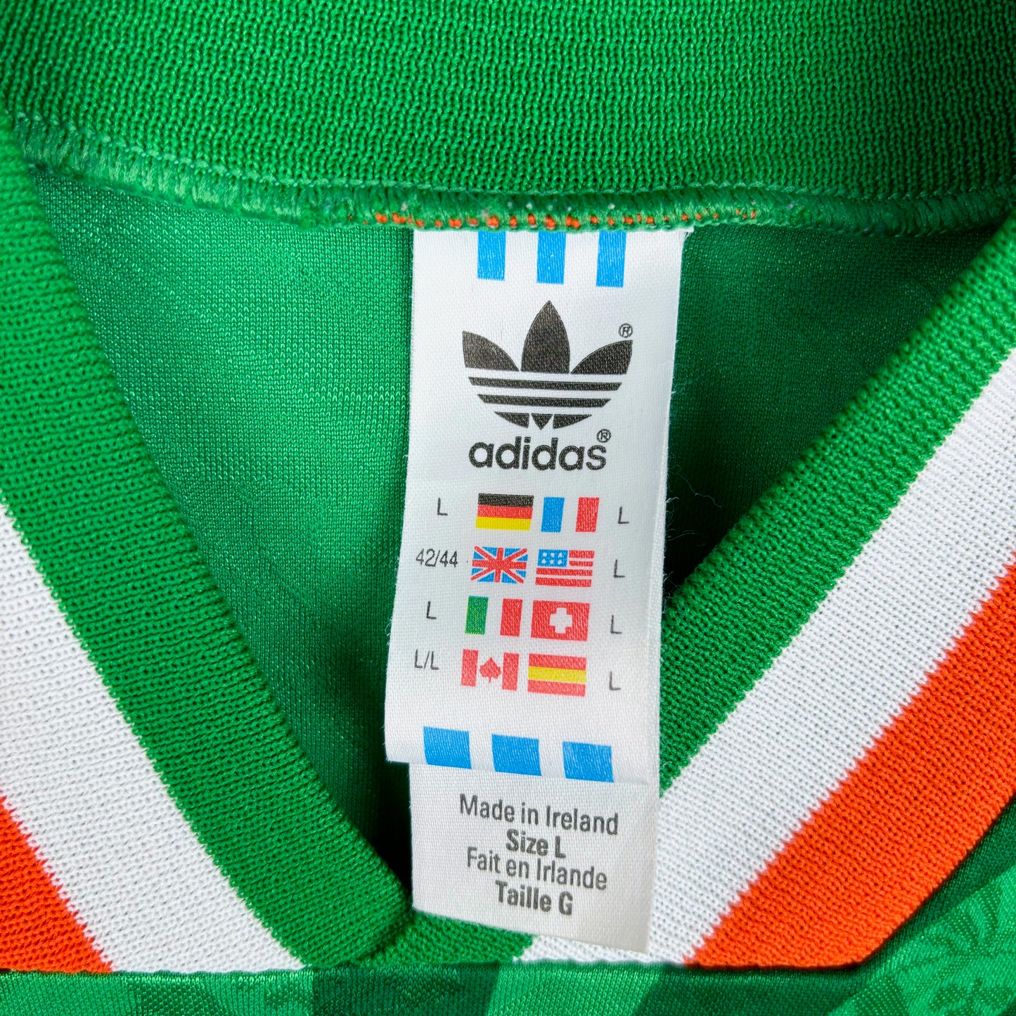 Ireland 1994 Adidas World Cup Home Football Shirt