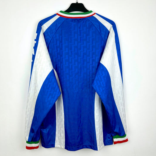 Italy 1996-1997 Nike Longsleeve Training Football Shirt