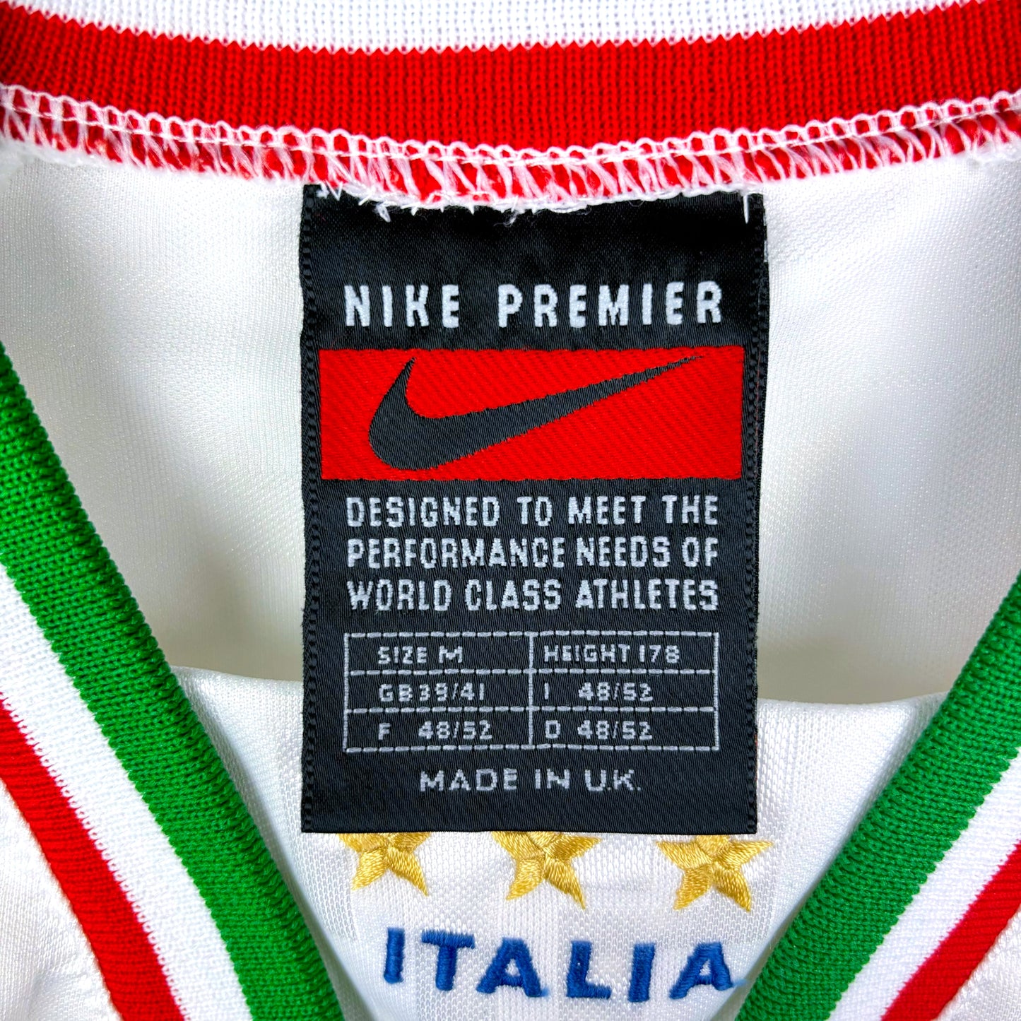 Italy 1996-1997 Nike Training Football Shirt Jersey