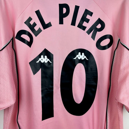Juventus 1997-1998 Kappa Centenary Pink Football Shirt