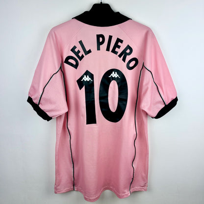 Juventus 1997-1998 Kappa Centenary Pink Football Shirt