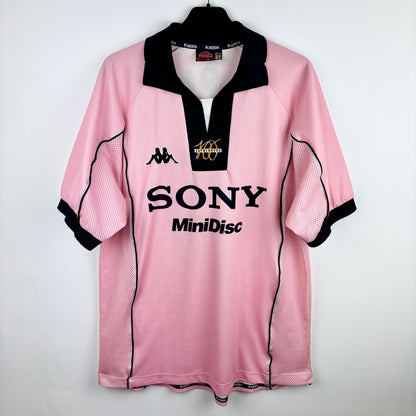 Juventus 1997-1998 Kappa Centenary Pink Football Shirt