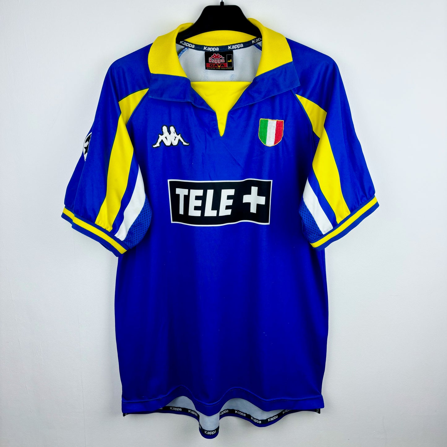 Juventus 1998-1999 Kappa Champions League Third Football Shirt