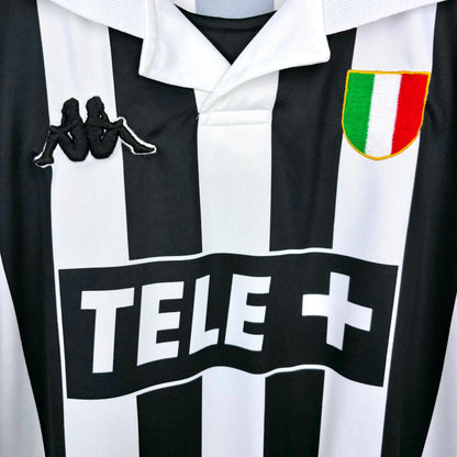 Juventus 1998-1999 Kappa Champions League Home Football Shirt