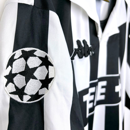 Juventus 1998-1999 Kappa Champions League Home Football Shirt