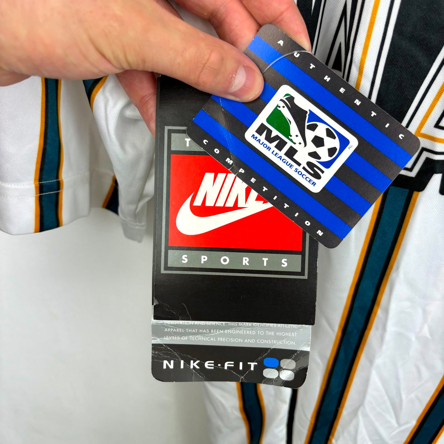 LA Galaxy 1998-1999 Nike Away Football Shirt BNWT