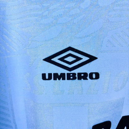 Lazio 1993-1995 Umbro Home Football Shirt