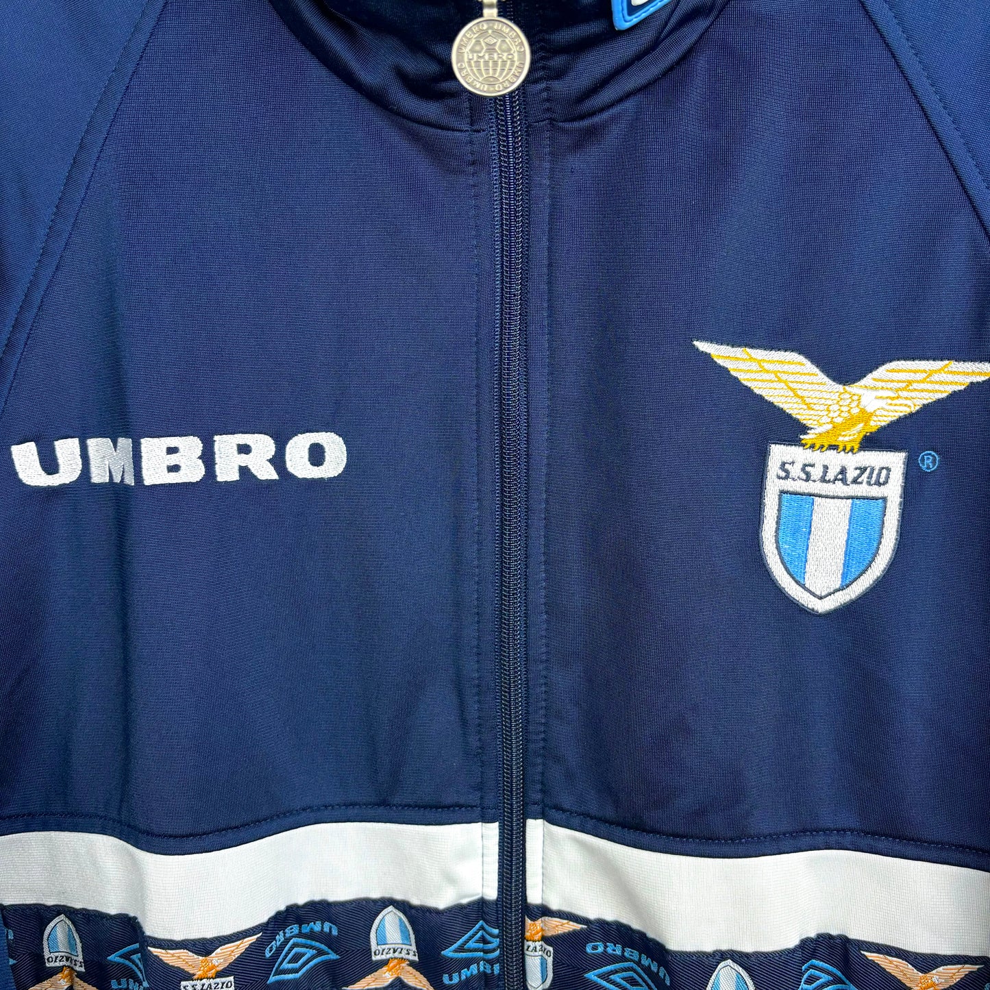 Lazio 1997-1998 Umbro Football Training Track Jacket