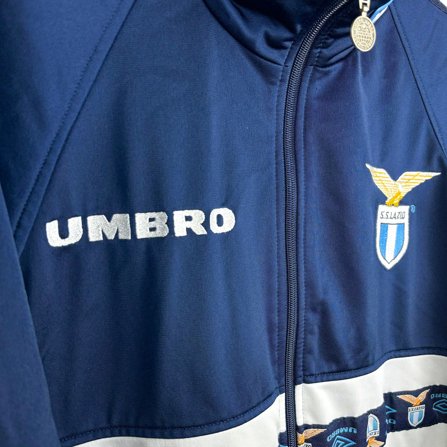 Lazio 1997-1998 Umbro Football Training Track Jacket