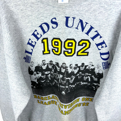 Leeds United 1974-1992 Champions Admiral Football Sweatshirt