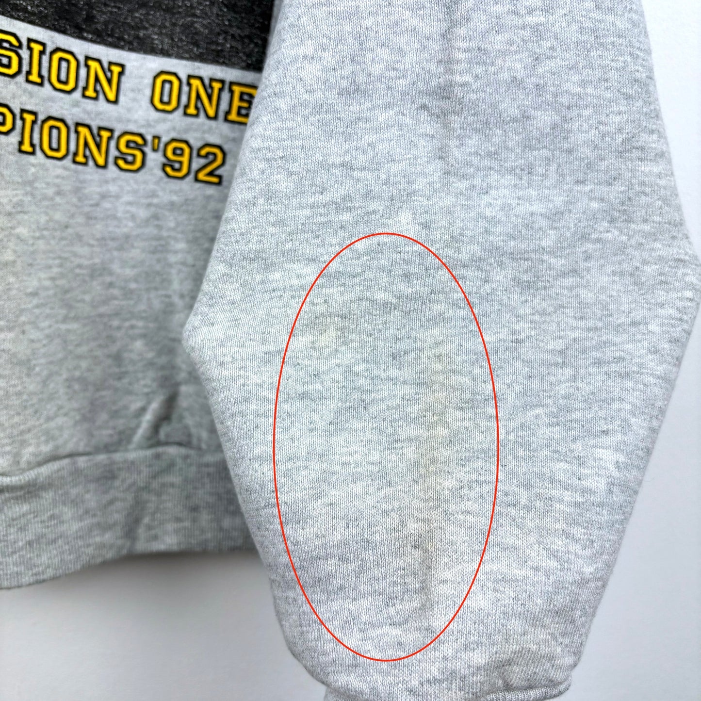 Leeds United 1974-1992 Champions Admiral Football Sweatshirt