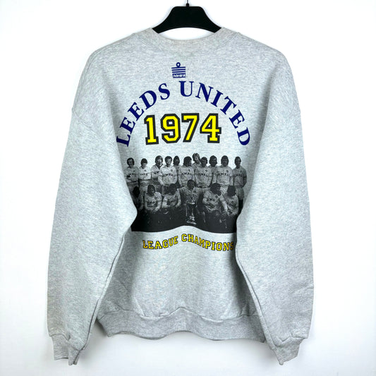 Leeds United 1974-1992 Champions Admiral Football Sweatshirt