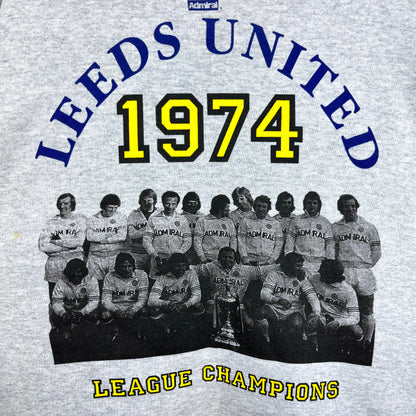 Leeds United 1974-1992 Champions Admiral Football Sweatshirt