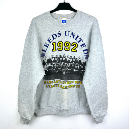 Leeds United 1974-1992 Champions Admiral Football Sweatshirt