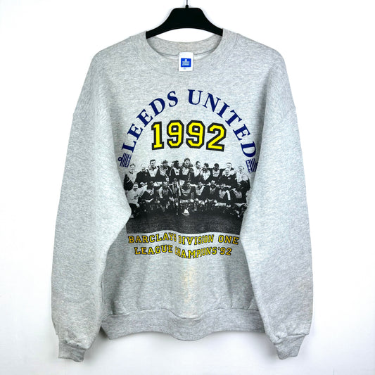 Leeds United 1974-1992 Champions Admiral Football Sweatshirt
