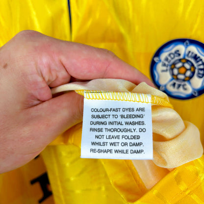 Leeds United 1989-1990 Umbro Away Football Shirt Jersey