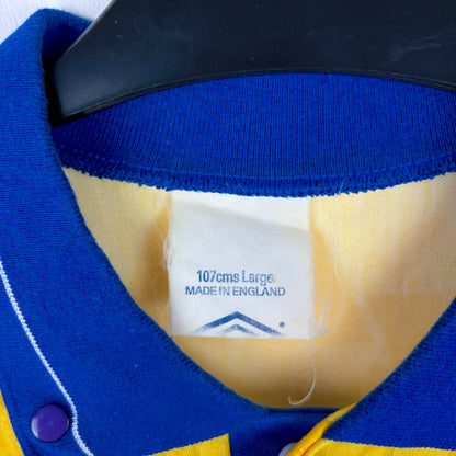 Leeds United 1989-1990 Umbro Away Football Shirt Jersey