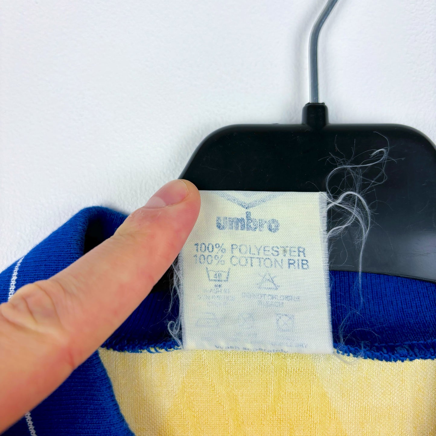 Leeds United 1989-1990 Umbro Away Football Shirt Jersey