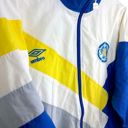 Leeds United 1990-1992 Umbro Football Track Jacket