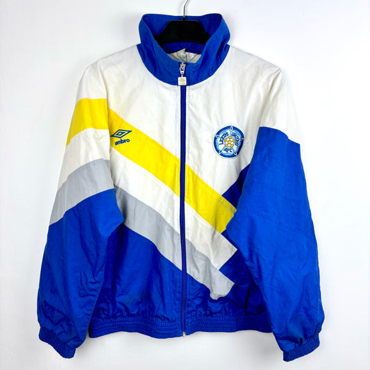 Leeds United 1990-1992 Umbro Football Track Jacket