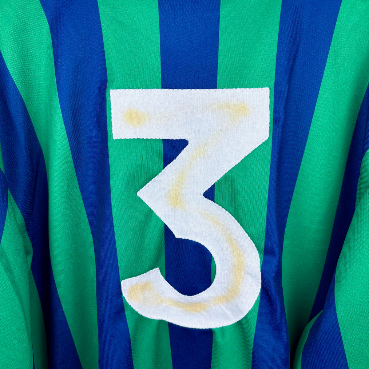 Leeds United 1993-1994 Player-Issue Asics Third Football Shirt