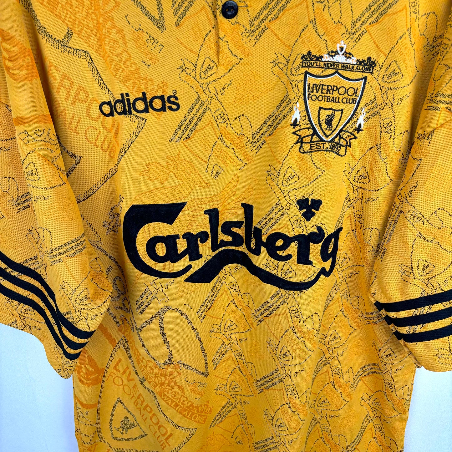 Liverpool 1994-1996 Adidas Third Football Shirt