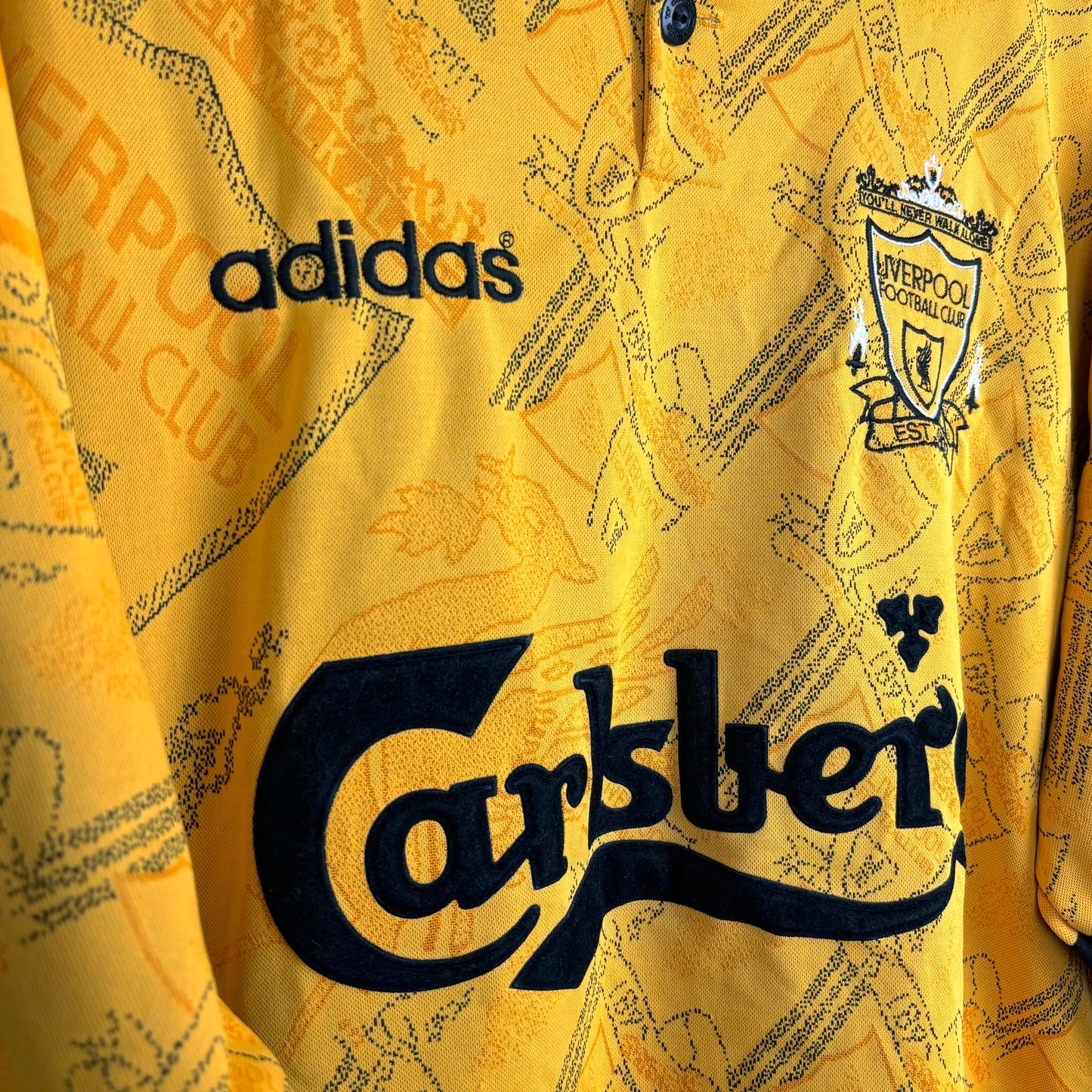 Liverpool 1994-1996 Adidas Third Football Shirt