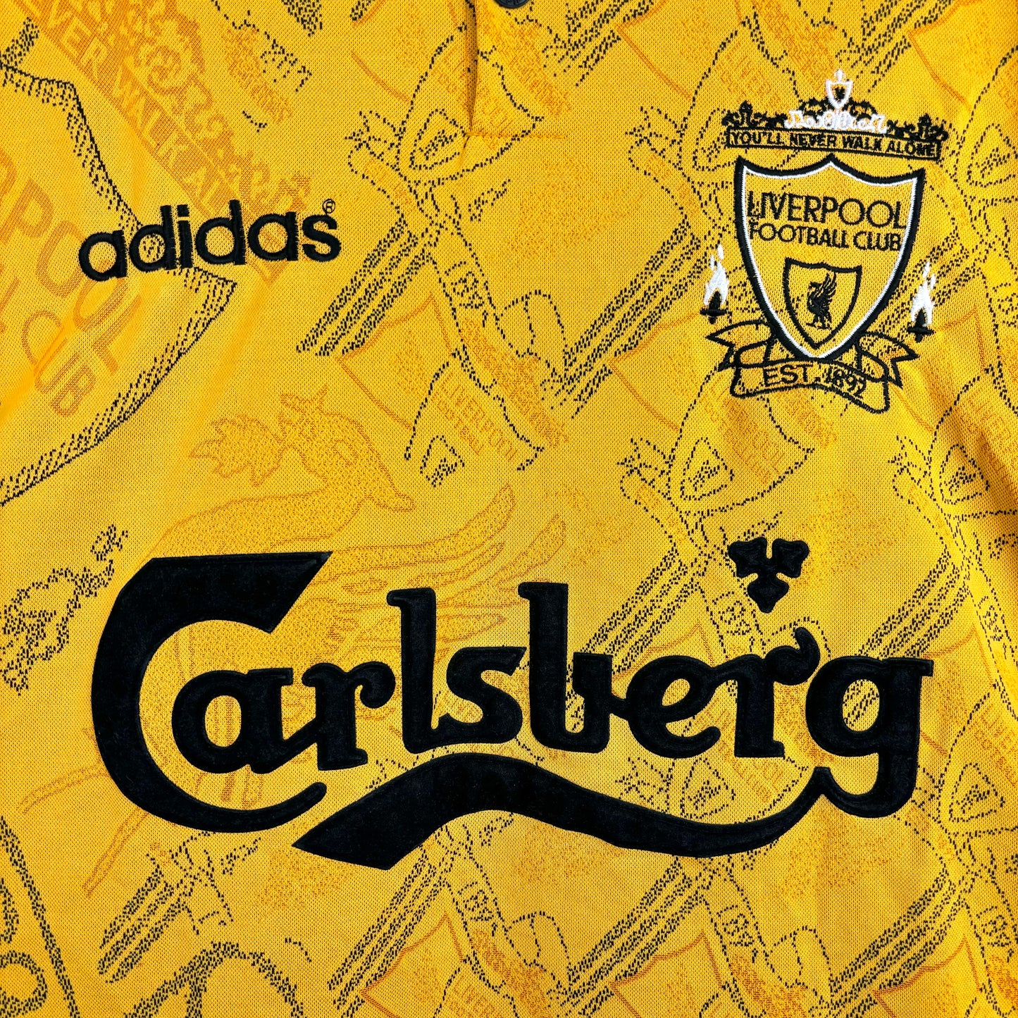 Liverpool 1994-1996 Adidas Third Football Shirt