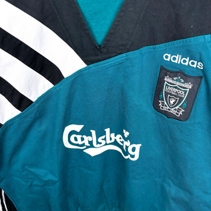 Liverpool 1995-1996 Adidas Football Drill Training Sweatshirt