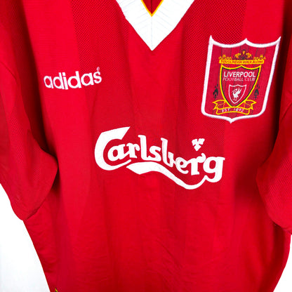 Liverpool 1995-1996 Adidas Home Football Shirt