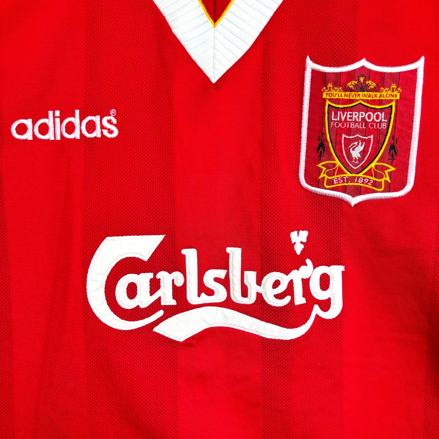 Liverpool 1995-1996 Adidas Home Football Shirt