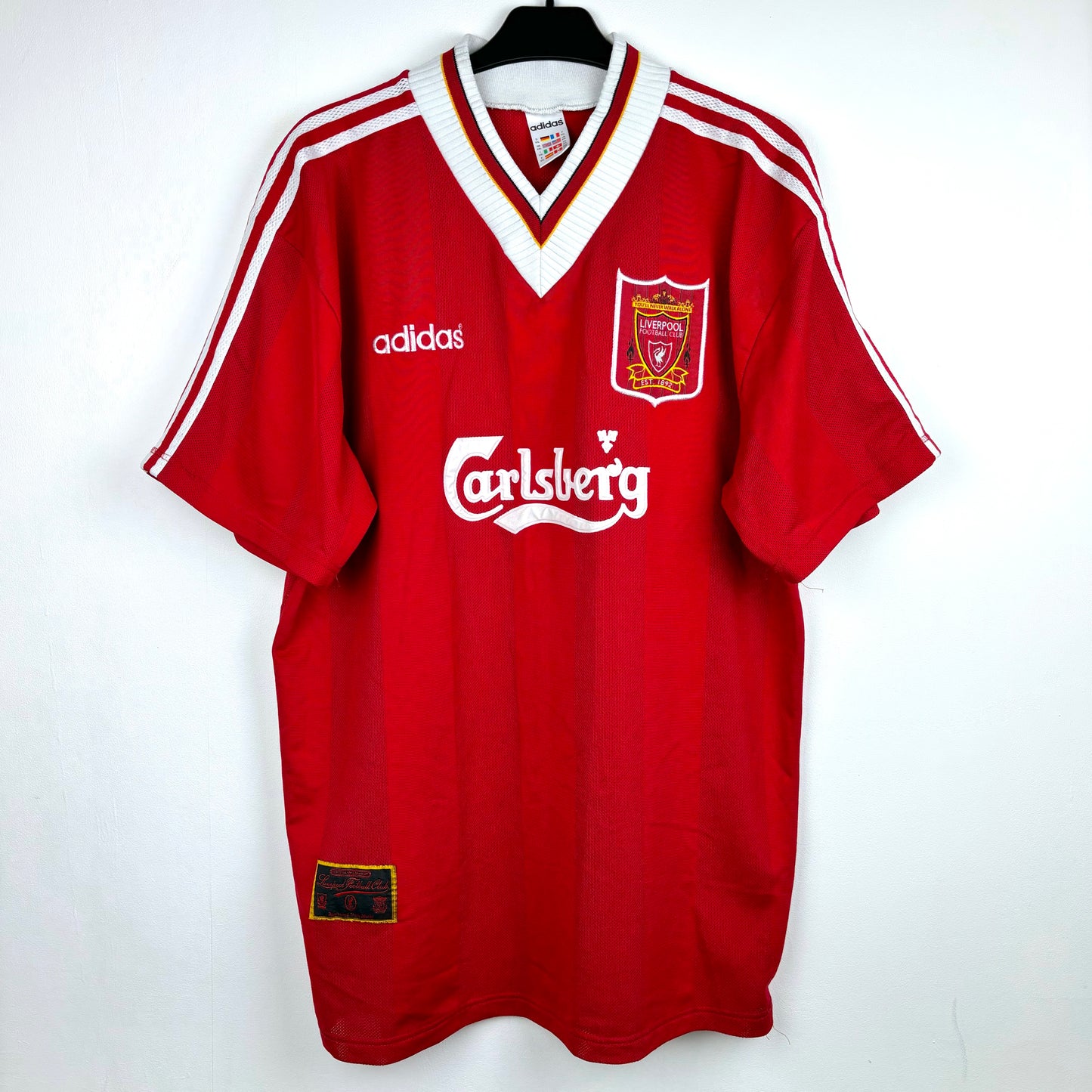 Liverpool 1995-1996 Adidas Home Football Shirt