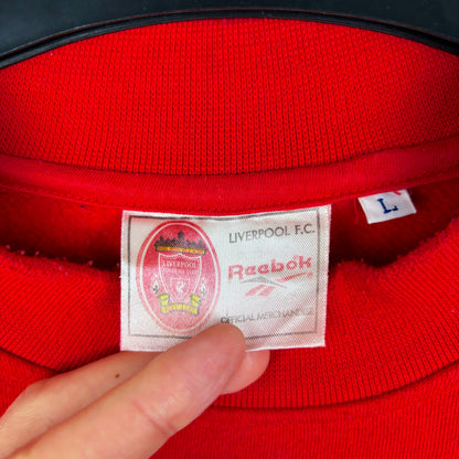 Liverpool 1996-1998 Reebok Football Training Sweatshirt