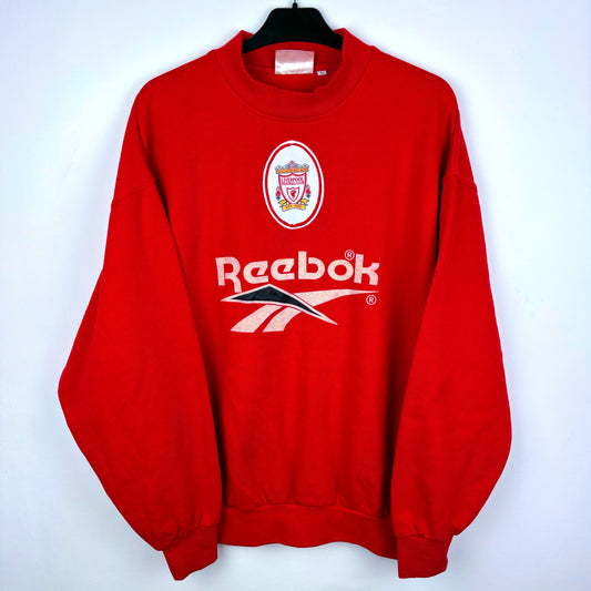 Liverpool 1996-1998 Reebok Football Training Sweatshirt