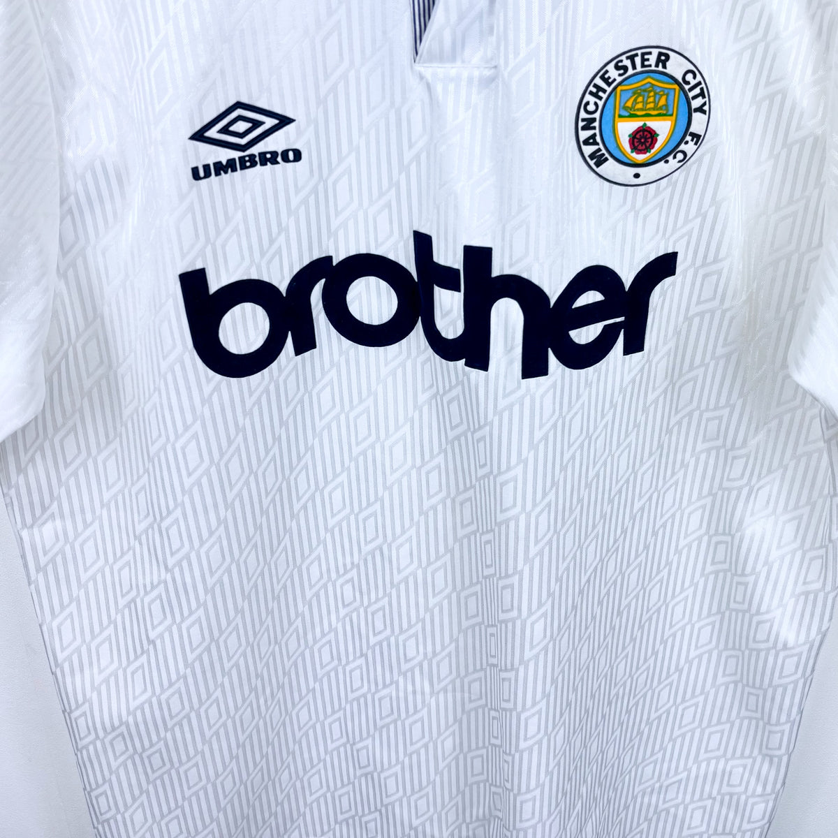 Manchester City 1991-1993 Umbro Third Football Shirt