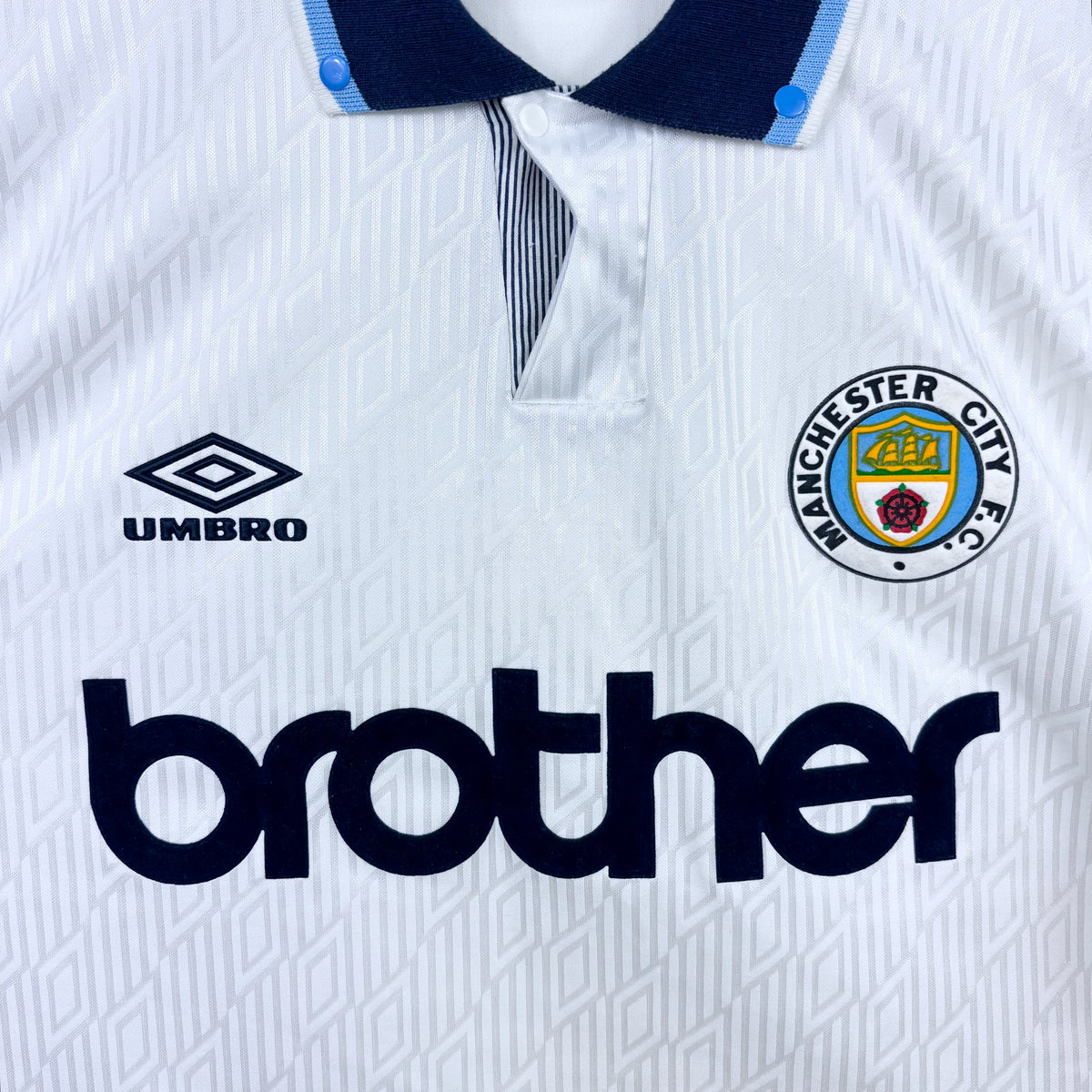 Manchester City 1991-1993 Umbro Third Football Shirt