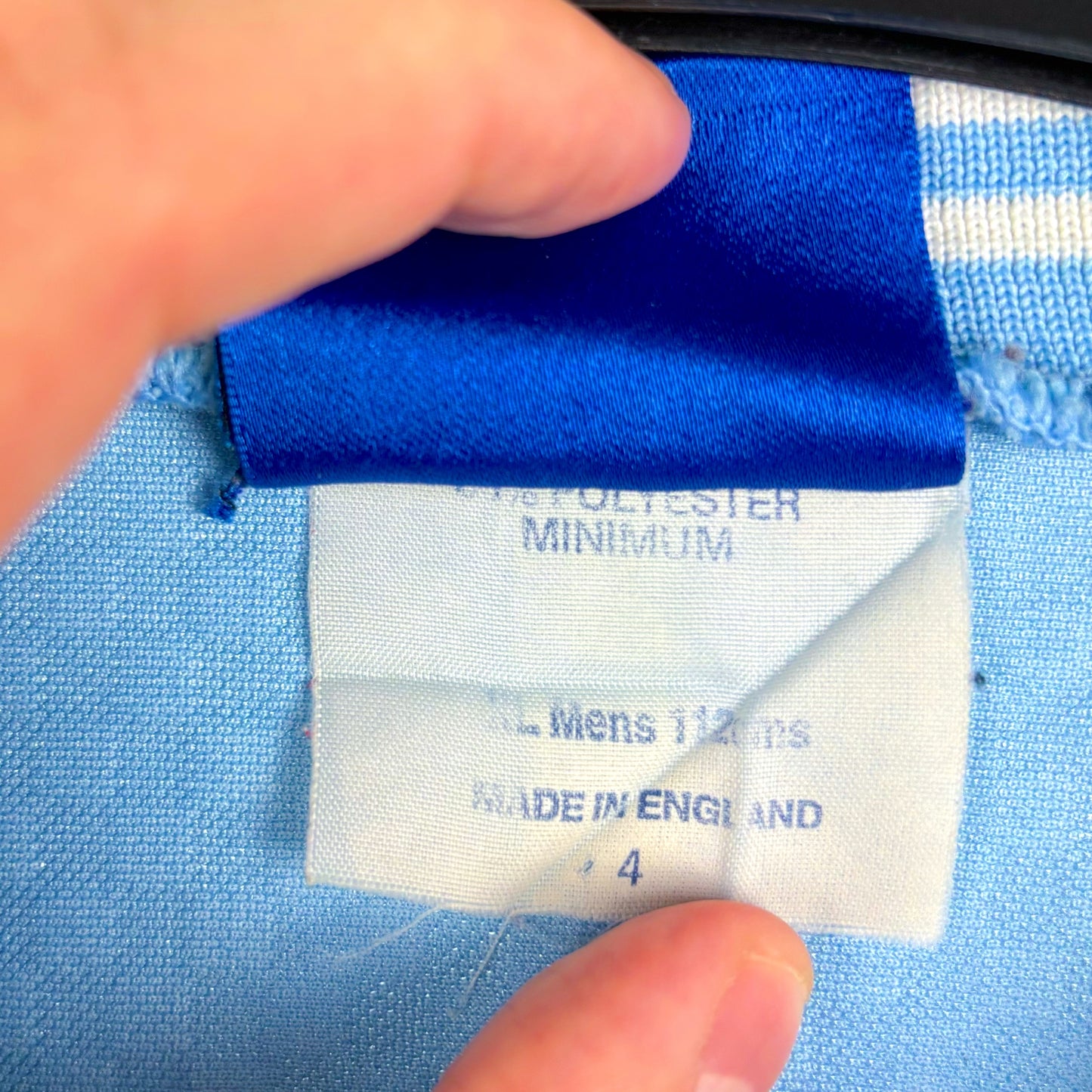 Manchester City 1995-1997 Umbro Home Football Shirt