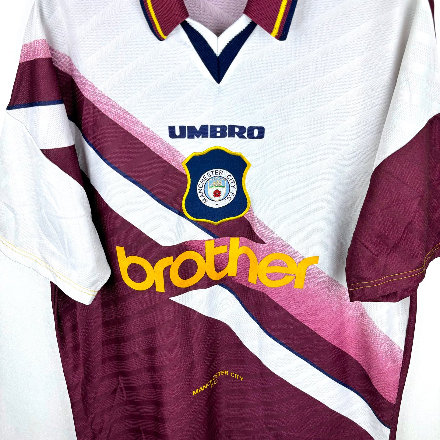 Manchester City 1996-1997 Umbro Away Football Shirt